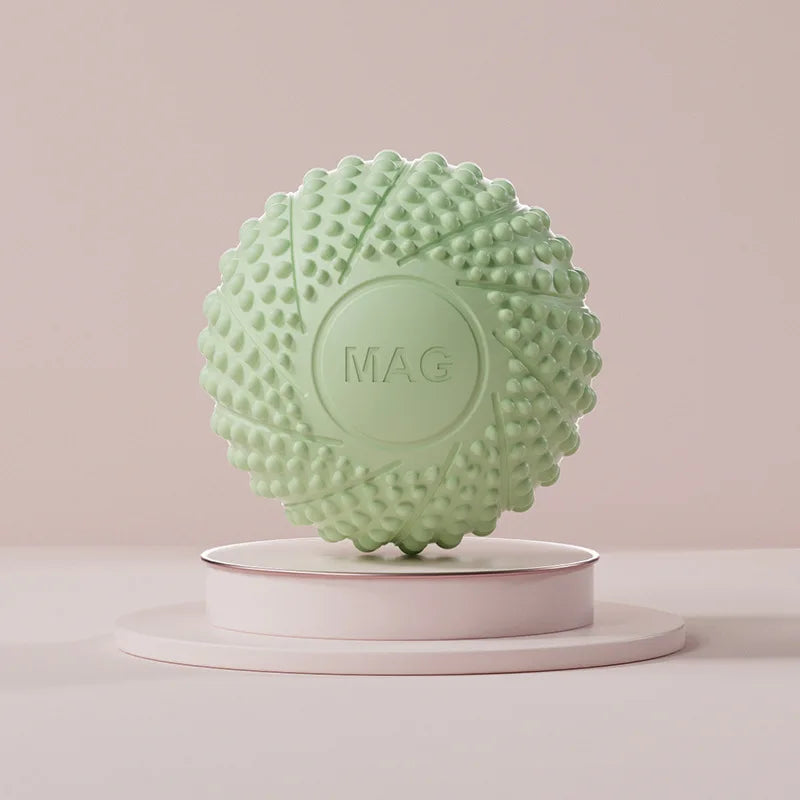 7Cm Magnetic Massage Ball Myofascial Release Ball Massager Spiky Roller Deep Tissue Trigger Point Muscle Recovery Pain Relief