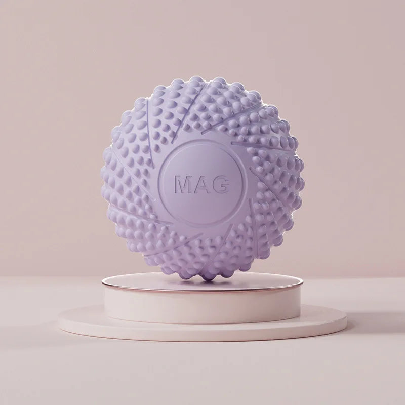 7Cm Magnetic Massage Ball Myofascial Release Ball Massager Spiky Roller Deep Tissue Trigger Point Muscle Recovery Pain Relief