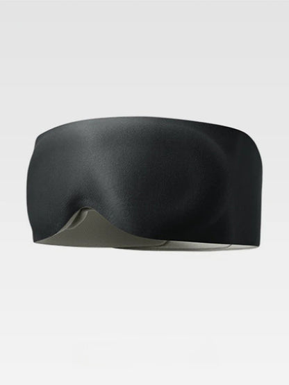 Weighted Sleep Mask with 360° Gravity Beads Full Blackout Breathable Eye Mask for Travel Office Nap Relaxing Pressure Sleep Mask